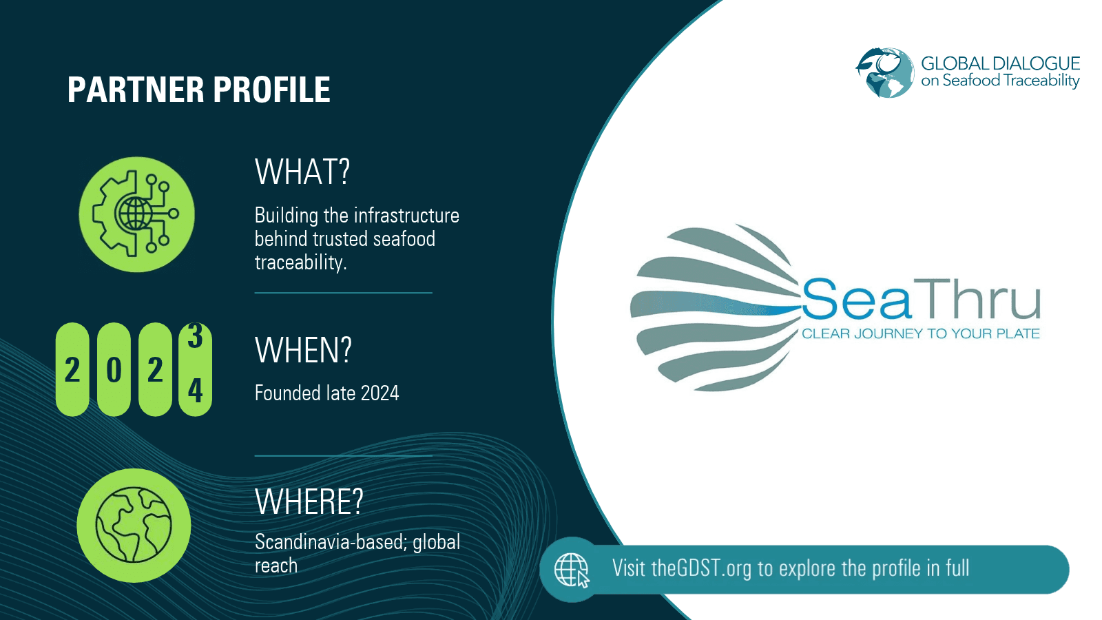 Sea Thru partner profile from the Global Dialogue on Seafood Traceability